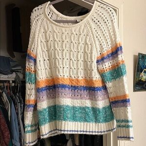 Sundance Colorful Striped Women's Sweater